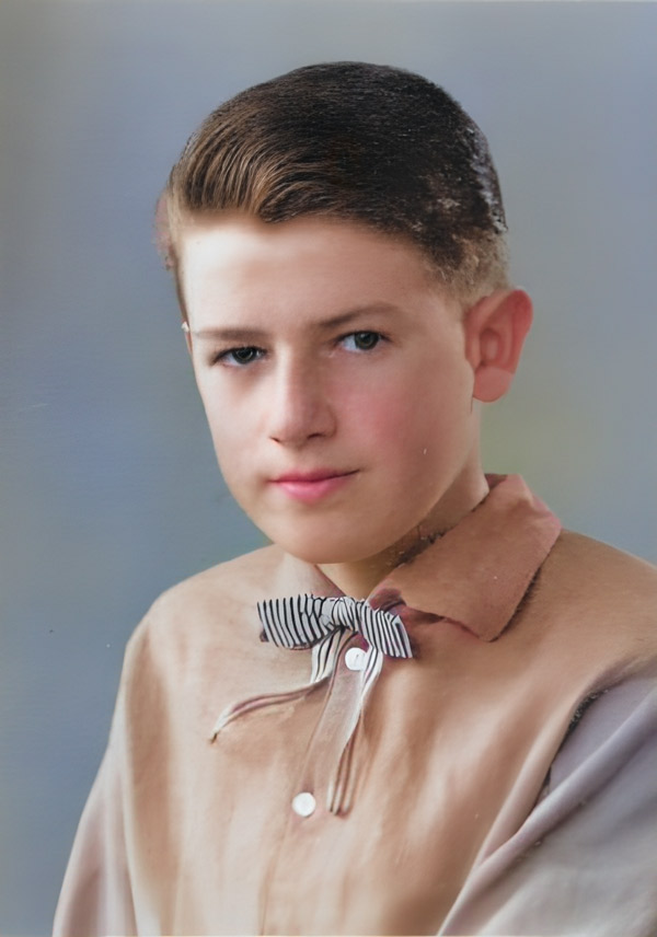 Klaas Knaap 14 jaar oud